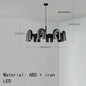 Nordic Creative U-shaped Living Room Chandelier Restaurant Personality Art Model Designer Home Decorative LED Pendant Lights