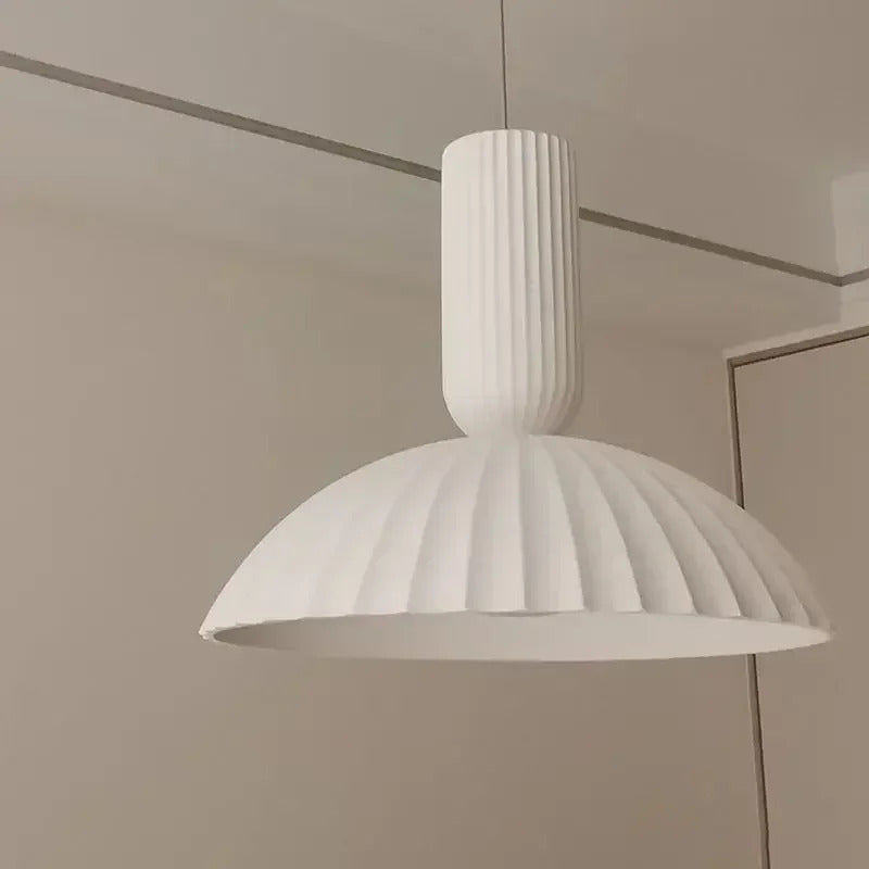 French Gypsum Pendant Light Nordic Designer Restaurant Chandelier