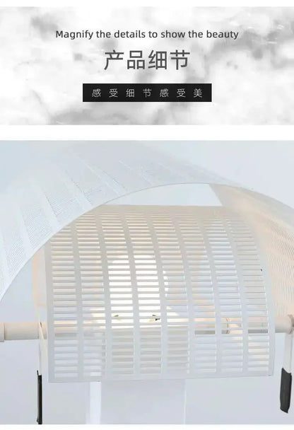 Italian Hot Sales Black White Creative Lamp Children's Bedroom Living Study Room Exhibition Hall LED Stripe Table Lighting