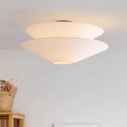 Gull Pendant Light Creative Umbrella Fabric Pendant Lamp