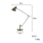 Swing Long Arm Table Lamp Flexible Adjustable Aluminum Desk Light with E27 Bulb led floor lamp