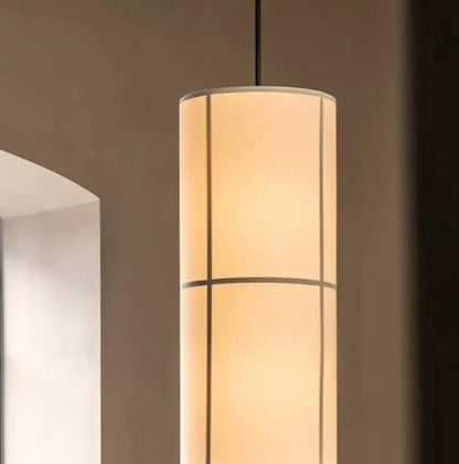 Wabi Sabi Cloth Led Pendant Lamp Designer Fabric Ceiling Chandelier