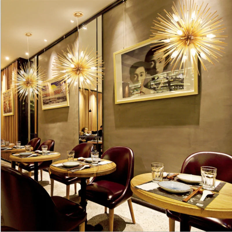 Dandelion chandelier fireworks ball chandelier design Satellite Light