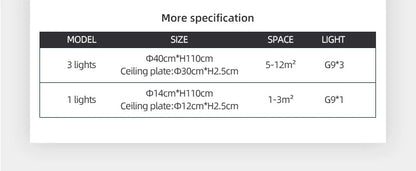 Modern luxury pendant light LED design pendant ball light Decor