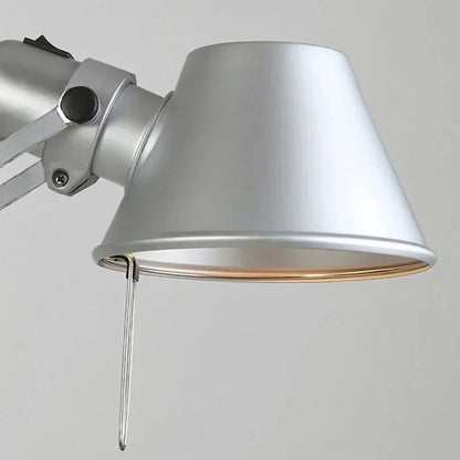 Italian swing arm wall lamp LED Silver Black wall lamp Rotatable Adjustable Reading Lights Decor wall mounted bedside lights