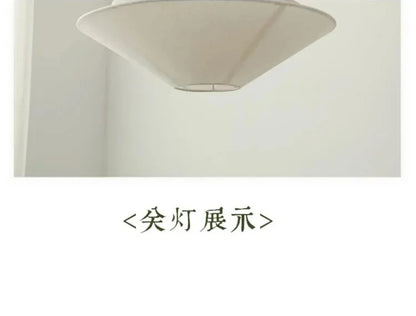 Gull Pendant Light Creative Umbrella Fabric Pendant Lamp