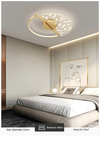 Modern LED Ceiling Lamp For Dining Room Bedroom Aisle Ceiling Light