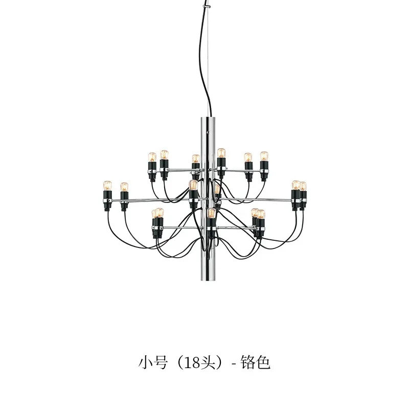 Italian Pendant Lights French Hanging art country Lamp for living room Kitchen Dining Room Villa duplex loft staircases lamp