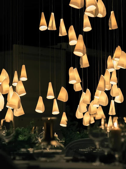 Nordic Minimalist ceramics chandelier Canada designer artistic creativity pendant lamp