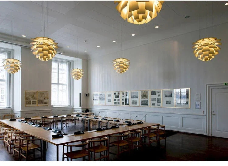 louis poulsen artichoke pendant light kitchen island lighting