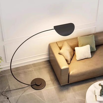 Modern Fishing floor Lamp Creative Black minimalist Living Room corner sofa standing light