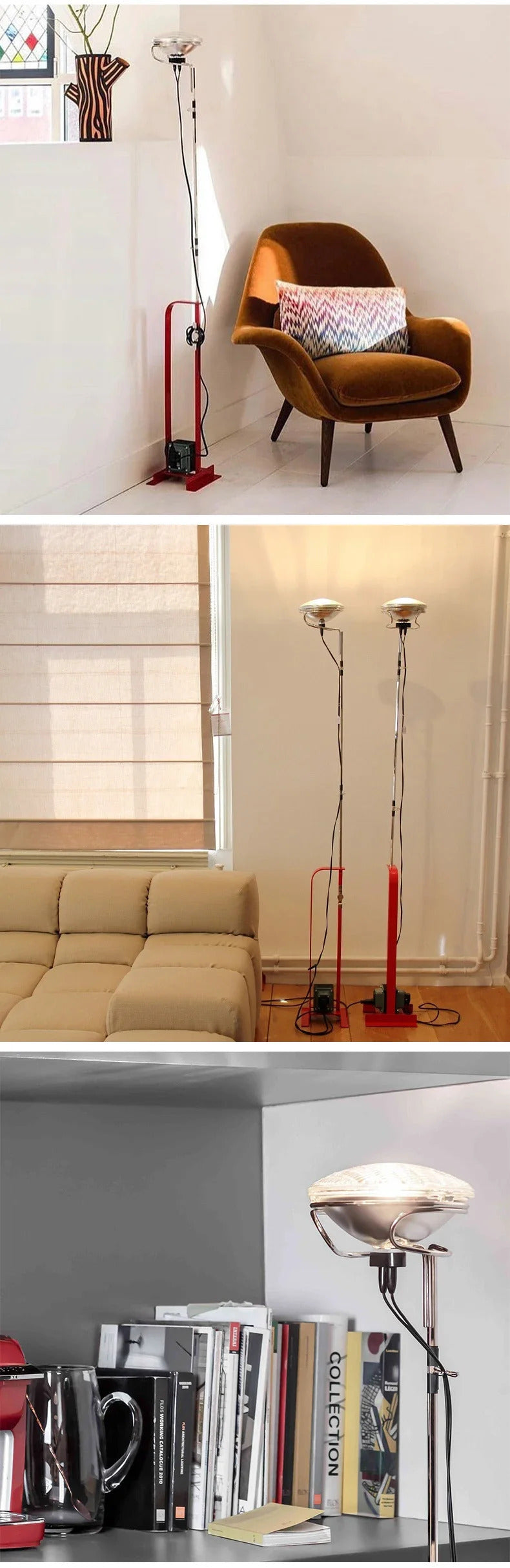 Flos Toio Floor Lamp Art Living Room Sofa Bedroom Decoration Floor Lamps