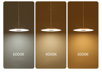 Modern UFO round pendant lamp flying saucer pendant lamp for dining room bar bedroom bedside simple designer art lamp