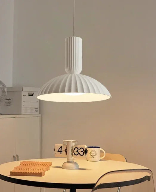 French Gypsum Pendant Light Nordic Designer Restaurant Chandelier