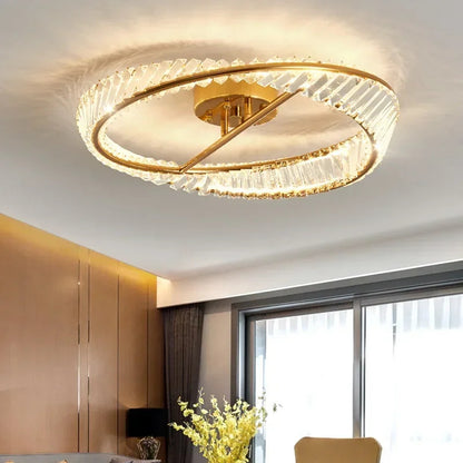 Luxury Crystal Ceiling Lamp Living Room Bedroom Lamp