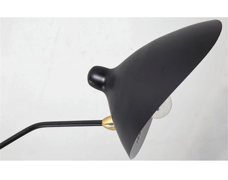 Designer Spider Serge Mouille Ceiling Lamp Black Industrial Ceiling Chandelier
