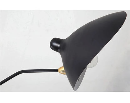 Designer Spider Serge Mouille Ceiling Lamp Black Industrial Ceiling Chandelier