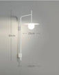 Nordic wall light living room Modern Minimalist Creative mirror wall Wall Lamp