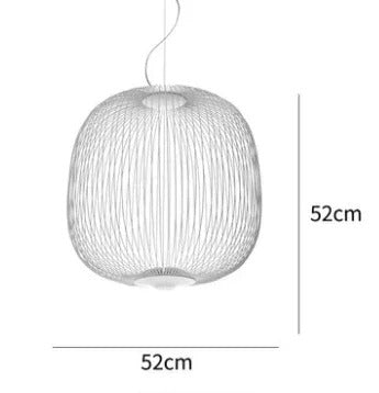 Creative Iron Pendant Lights Modern Chandelier Ceiling Lamp for Living Room Hanging Lamp Home Decor Dining Room Light Suspension