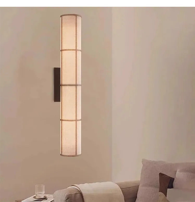 Wabi Sabi Cloth Led Pendant Lamp Designer Fabric Ceiling Chandelier