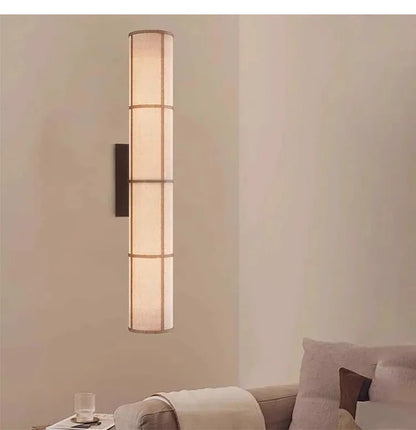 Wabi Sabi Cloth Led Pendant Lamp Designer Fabric Ceiling Chandelier