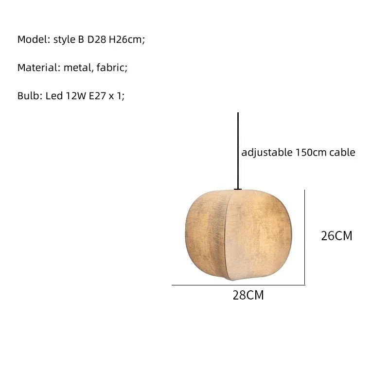 Mori pendant lamps decoration staircase light