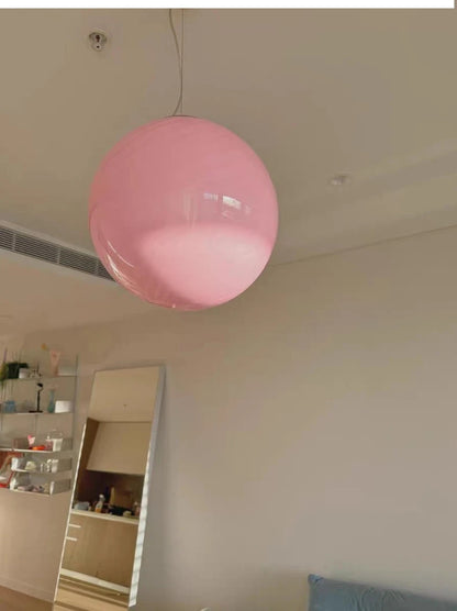 Murano Lollipop Colorful Bubble Creative Glass Pendant Light