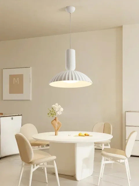 French Gypsum Pendant Light Nordic Designer Restaurant Chandelier