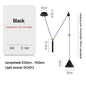 Modern minimalist Linear pendant light Nordic Industrial hanging light