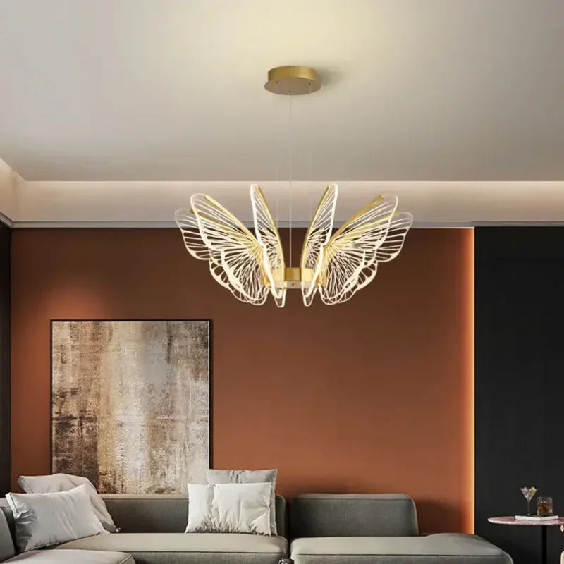 Butterfly Chandelier Bedroom kitchen island chandelier