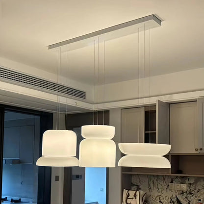 Pablo White Glass Shade Pendant Lights Desinger Nordic Led Bedside Lamp