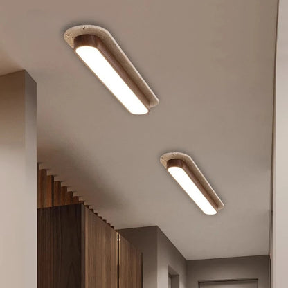 Trio Travertine Ceiling Light