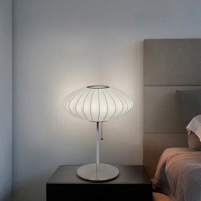 Nelson bubble table lamp wabi sabi white Silk floor light Danish designer Living Room Sofa Side Bedroom Bedside Led Standing Lam