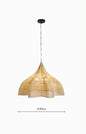 Wabi Sabi Rattan Pendant Lamp Modern Living Room Wicker Pendant Lamp