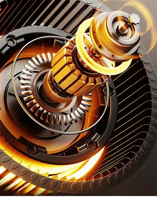 American Retro ceiling Fan Light European Mid-Century vintage Luxury chandelier Remote Fan