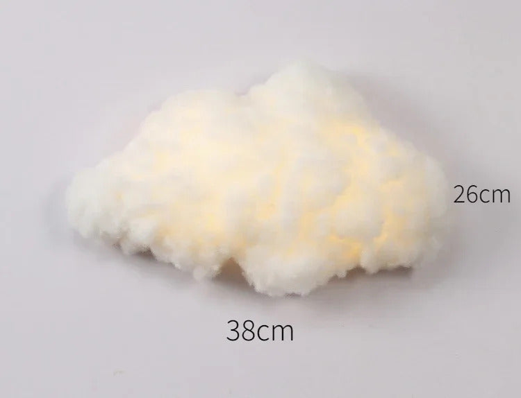 Novelty Cloud Wall Sconce Light Kids Children Bedroom Bedside Cartoon Cotton wall lamp