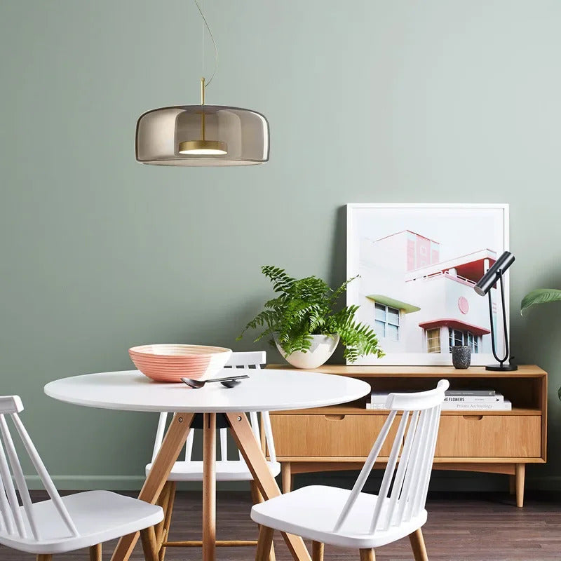 Modern Glass Pendant Lights Ceiling Chandeliers LED Hanging Lamp Living Room Kitchen Fixture Home Decoration Loft LED Luminarias