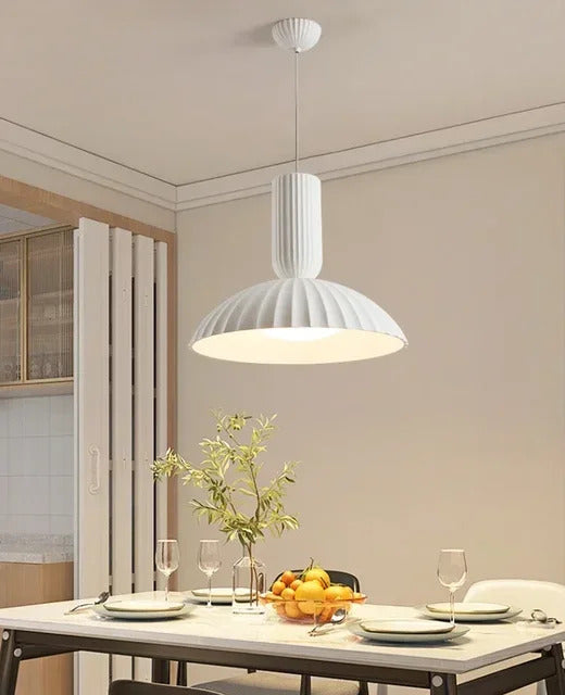 French Gypsum Pendant Light Nordic Designer Restaurant Chandelier