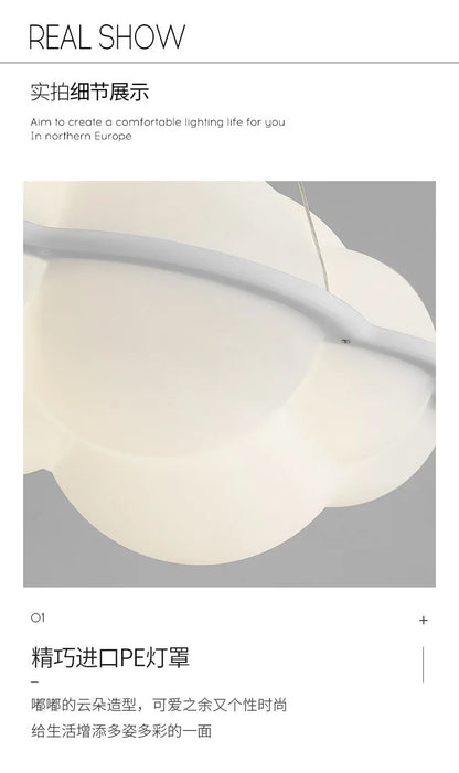 Nuvola Pendant Lamp nordic Clouds LED Pendant Lights