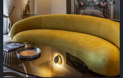 Modern Texture Designer round Wall Lamp Rotatable Black Gold round Sconce light