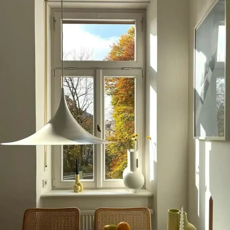 Modern French Designer LED Pendant Light for Dining Table Study Lamp Nordic Danish Restaurant Bar Counter Simple Decor Lighting