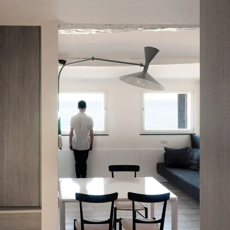 Modern Minimalist Wall Light LED Marseille Italian Designer Swing Arm Adjustable Wall lamp