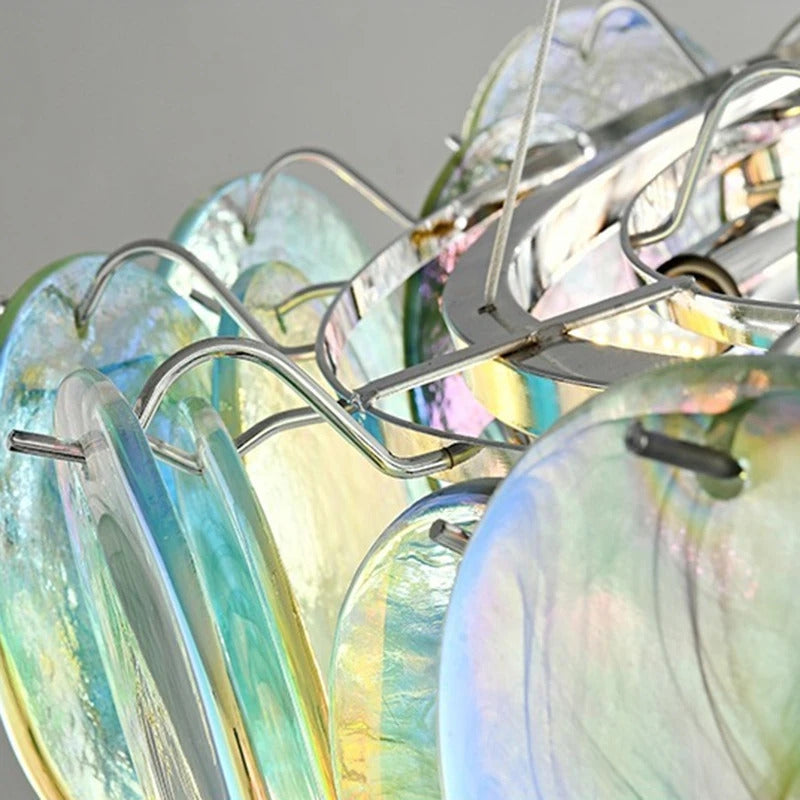 Camisa Murano Glass Chandelier Living Room art deco chandelier