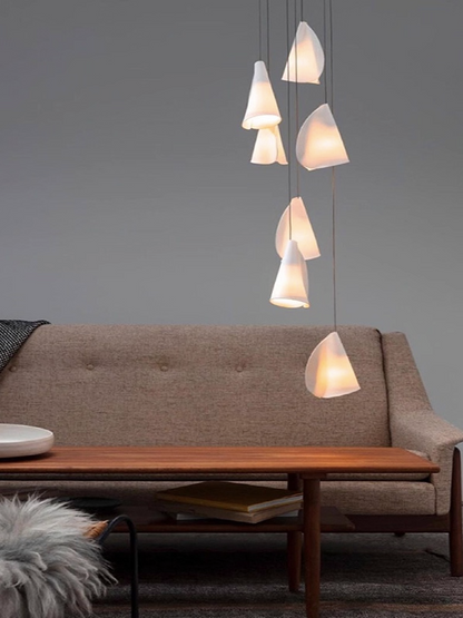 Nordic Minimalist ceramics chandelier Canada designer artistic creativity pendant lamp