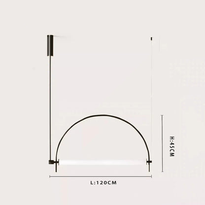 Living Room Minimalist Pendant Light Modern Designer Art LED Lamp Bedroom Study Dining Room Bar Counter Minimalist Indoor Light
