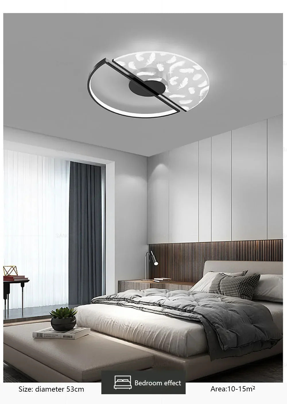 Modern LED Ceiling Lamp For Dining Room Bedroom Aisle Ceiling Light