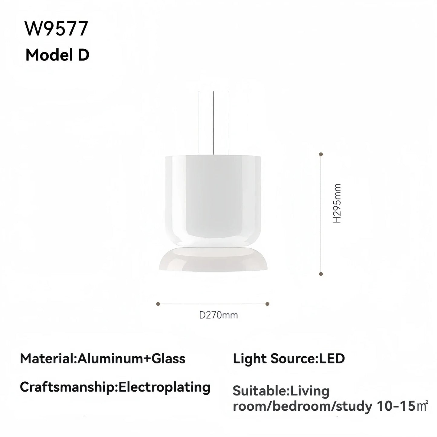 Italian Creative White Glass Shade Pendant Lights Nordic Led Bedside Lamp Round Hanging Lighting for Bar Dining Room Decor Light