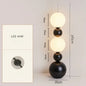 Art Gourd LED Floor Lamp Bedroom Atmosphere Decorative Light