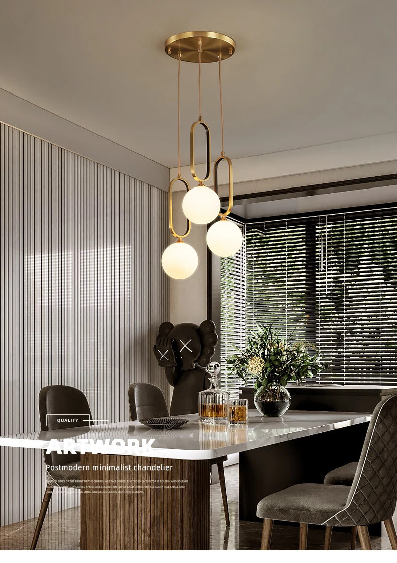 Modern luxury pendant light LED design pendant ball light Decor