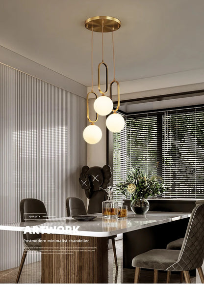 Modern luxury pendant light LED design pendant ball light Decor